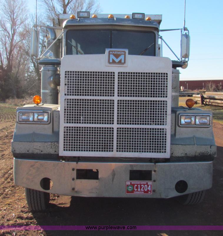 image for item E8301 1985 Marmon dump truck
