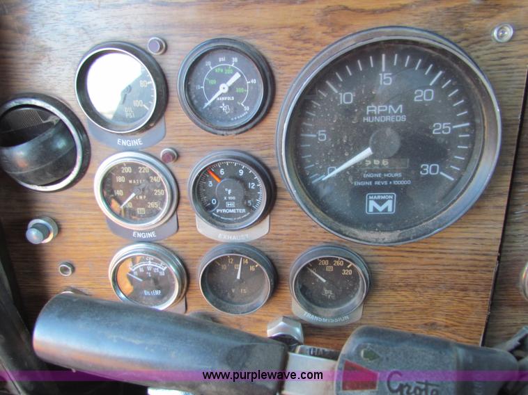 image for item E8301 1985 Marmon dump truck