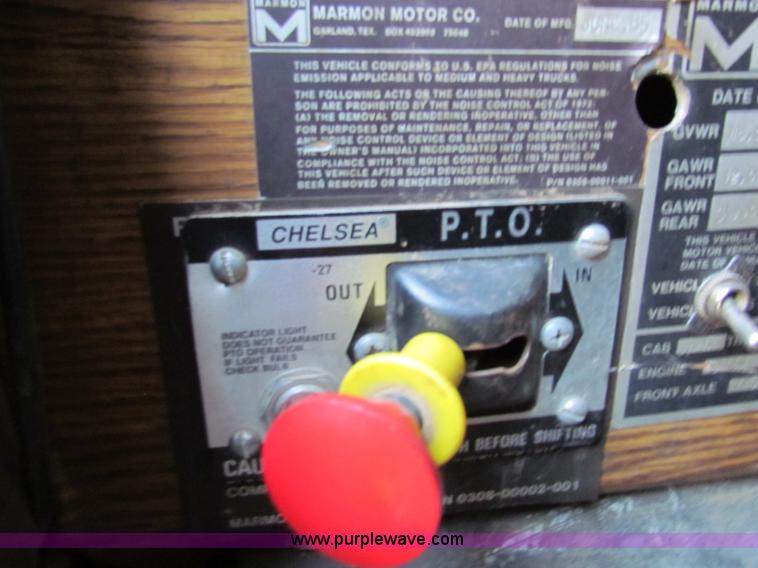 image for item E8301 1985 Marmon dump truck