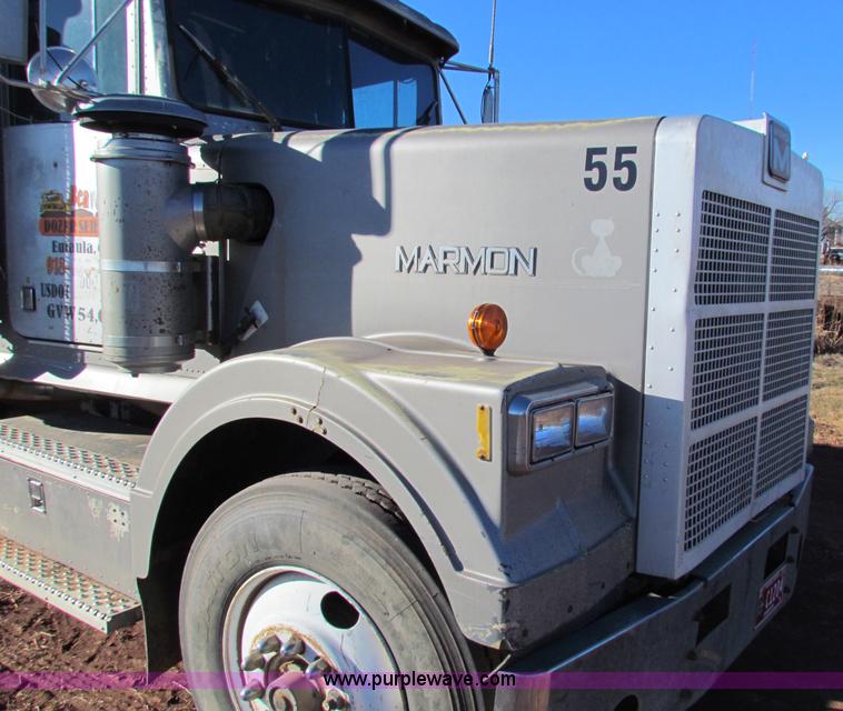 image for item E8301 1985 Marmon dump truck