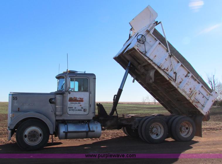image for item E8301 1985 Marmon dump truck
