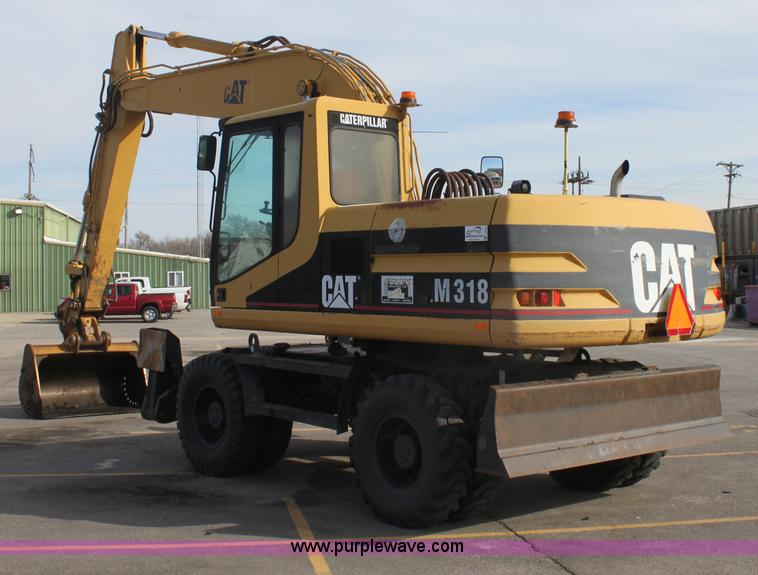 image for item E8349 1998 Caterpillar M318 mobile excavator