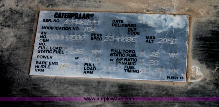 image for item E8349 1998 Caterpillar M318 mobile excavator