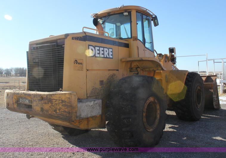 image for item E8351 1999 John Deere 744H wheel loader