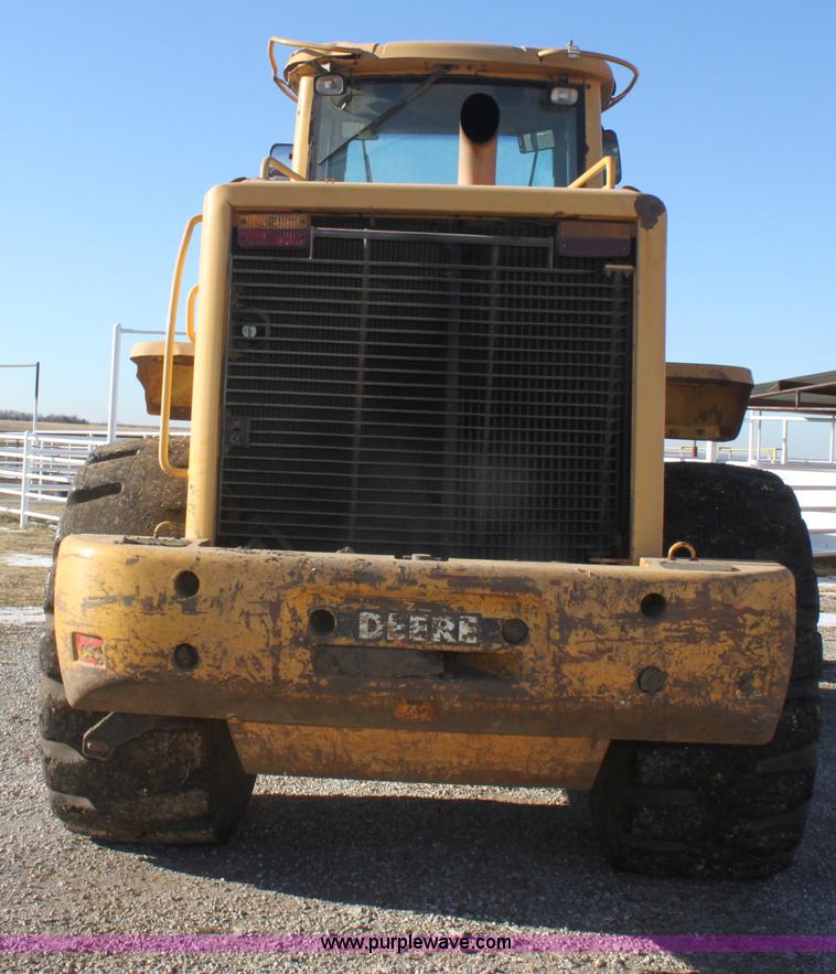 image for item E8351 1999 John Deere 744H wheel loader