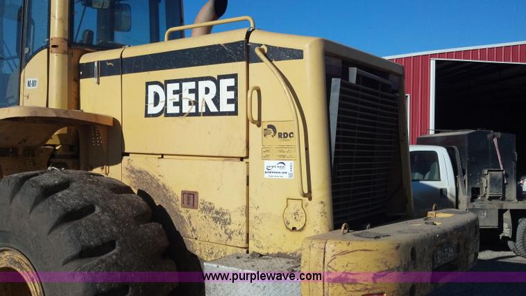 image for item E8351 1999 John Deere 744H wheel loader
