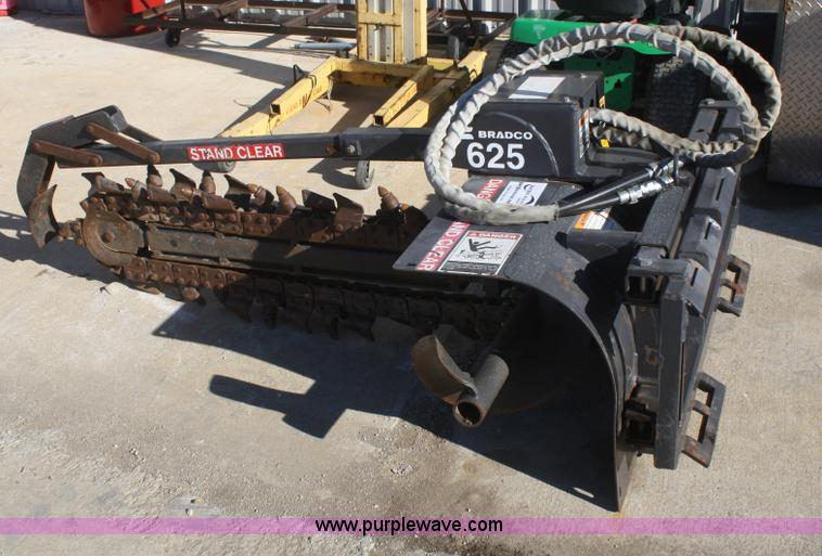 image for item F2862 Bradco 625 ditch skid steer attachment