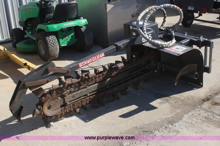 image for item F2862 Bradco 625 ditch skid steer attachment