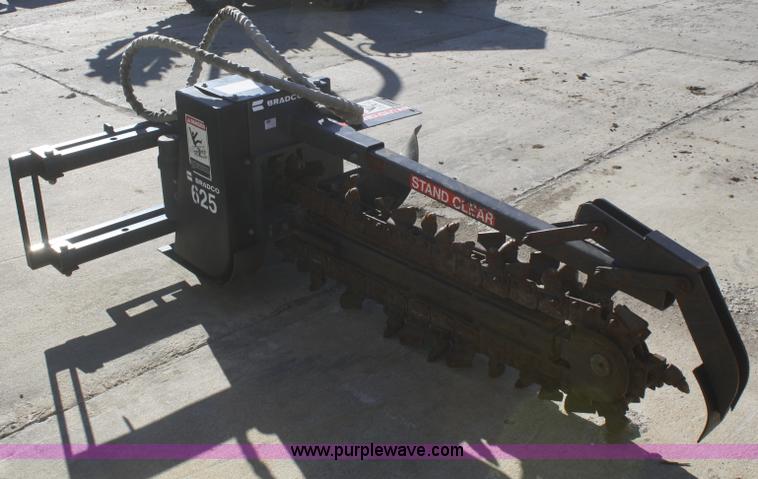 image for item F2862 Bradco 625 ditch skid steer attachment