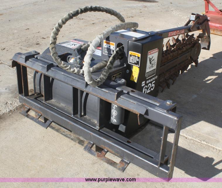 image for item F2862 Bradco 625 ditch skid steer attachment