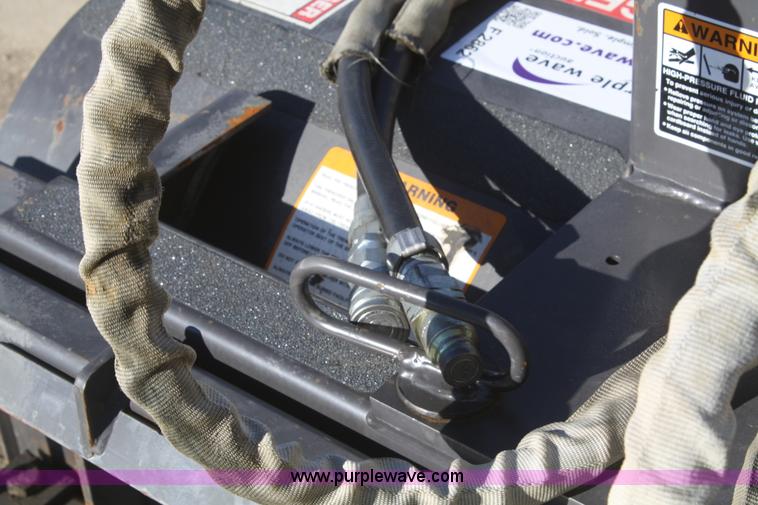 image for item F2862 Bradco 625 ditch skid steer attachment