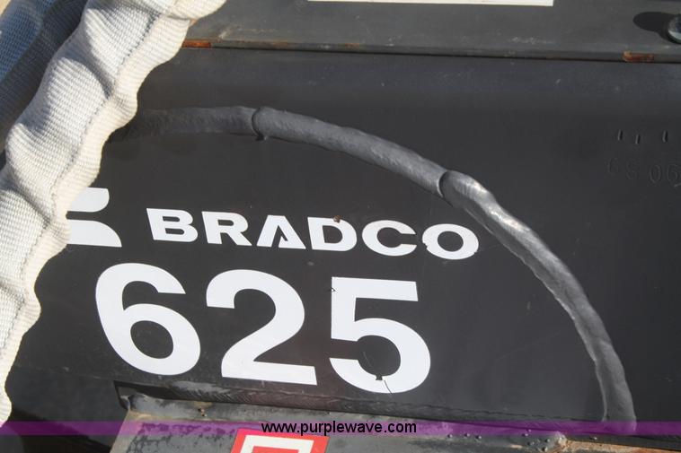 image for item F2862 Bradco 625 ditch skid steer attachment