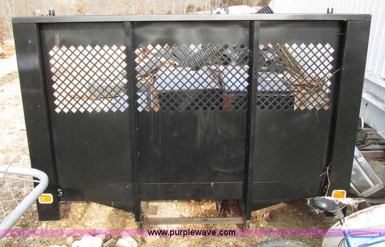 image for item F4220 12.5' flatbed with dump hoist