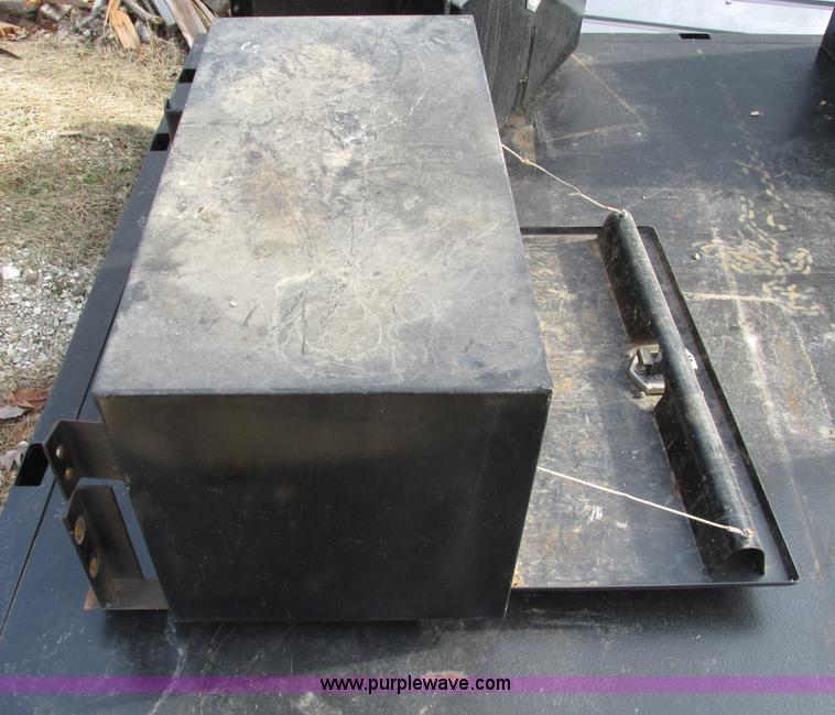 image for item F4220 12.5' flatbed with dump hoist