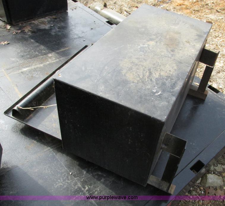 image for item F4220 12.5' flatbed with dump hoist