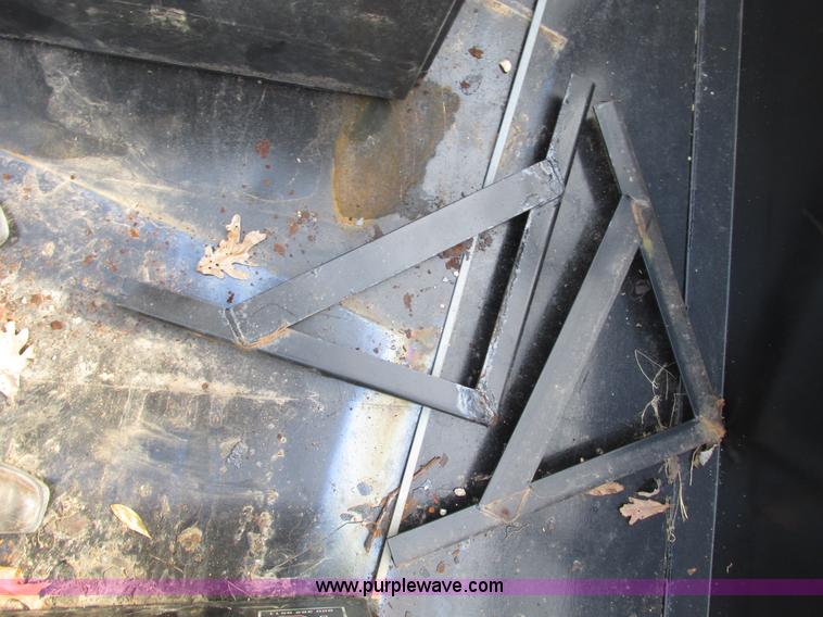 image for item F4220 12.5' flatbed with dump hoist