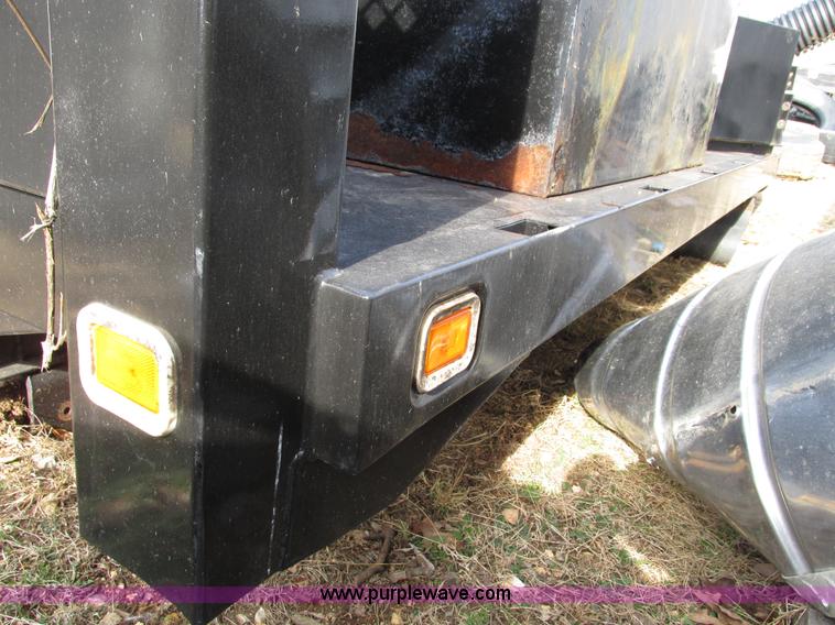 image for item F4220 12.5' flatbed with dump hoist
