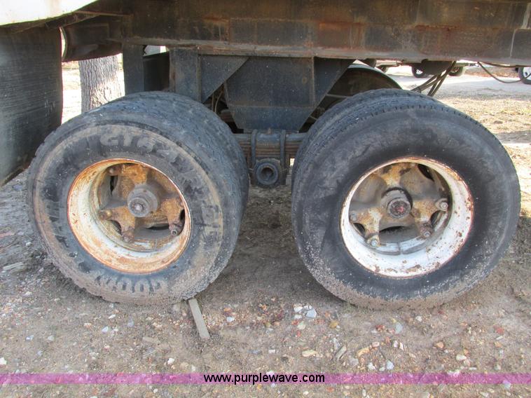 image for item F4222 1965 Lacrosse 20' end dump trailer