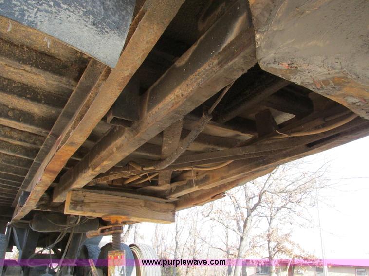 image for item F4222 1965 Lacrosse 20' end dump trailer