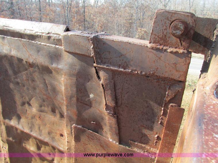 image for item F4222 1965 Lacrosse 20' end dump trailer