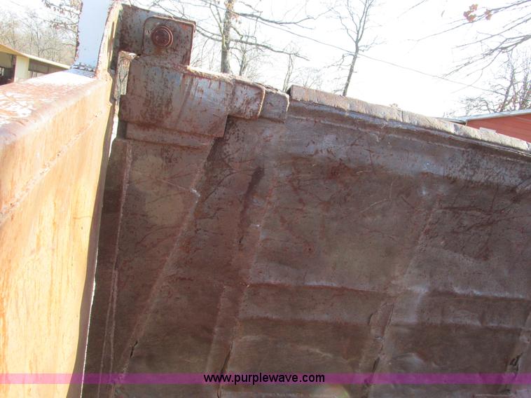 image for item F4222 1965 Lacrosse 20' end dump trailer