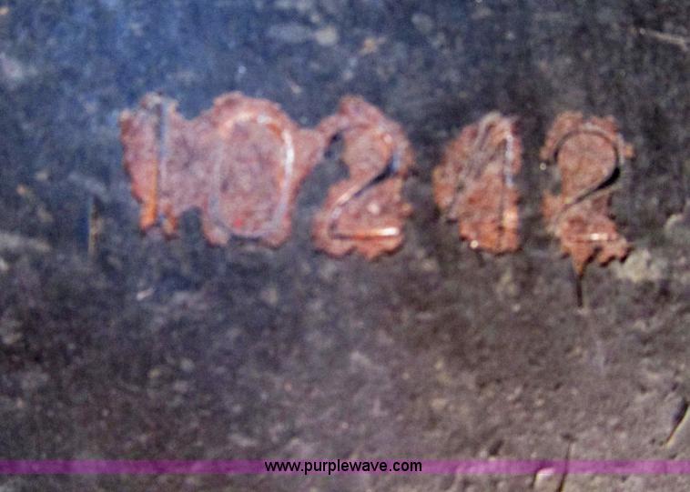 image for item F4222 1965 Lacrosse 20' end dump trailer