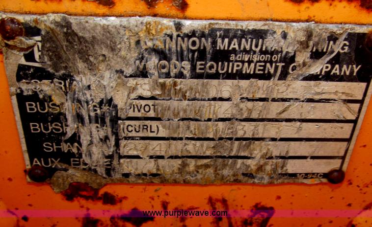 image for item K9640 23"W five tooth backhoe bucket