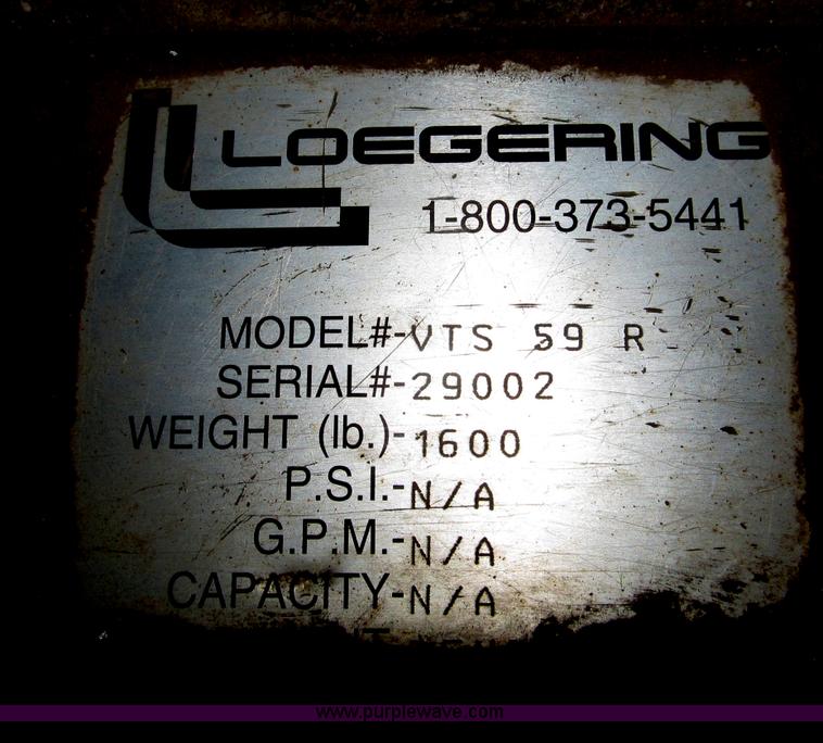 image for item K9641 Loegering VTS59R rubber tracks