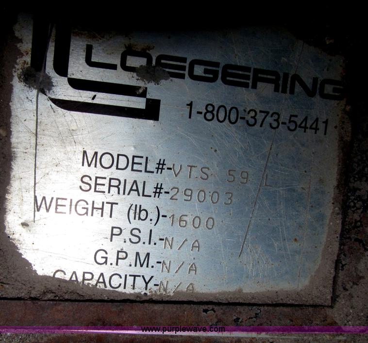 image for item K9641 Loegering VTS59R rubber tracks