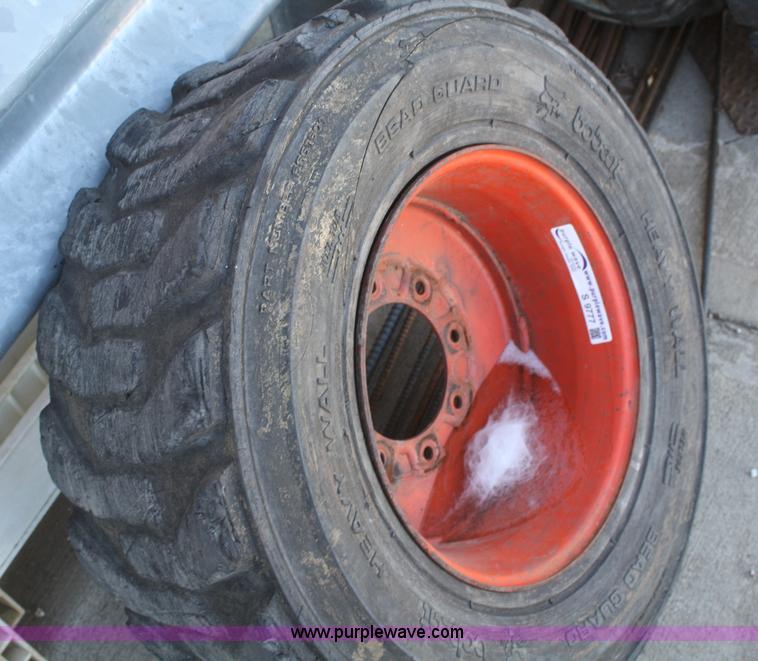 image for item S9777 Bobcat tire and wheel