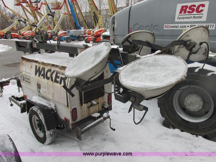 image for item AB9443 Wacker LTC4L towable telescopic light tower