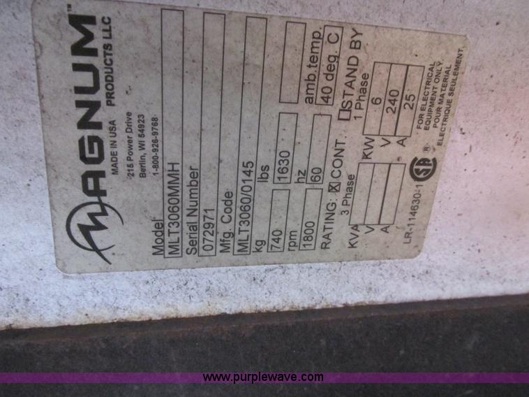 image for item AB9444 Magnum Pro towable light tower