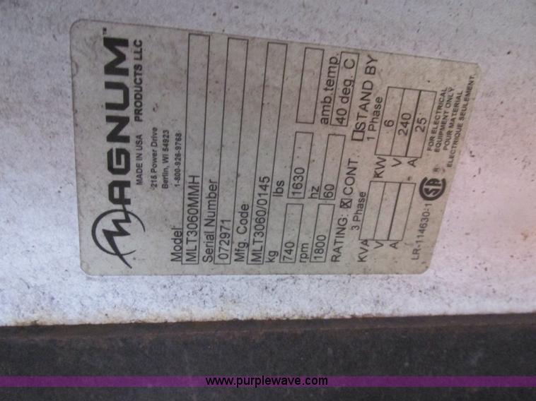 image for item AB9444 Magnum Pro towable light tower