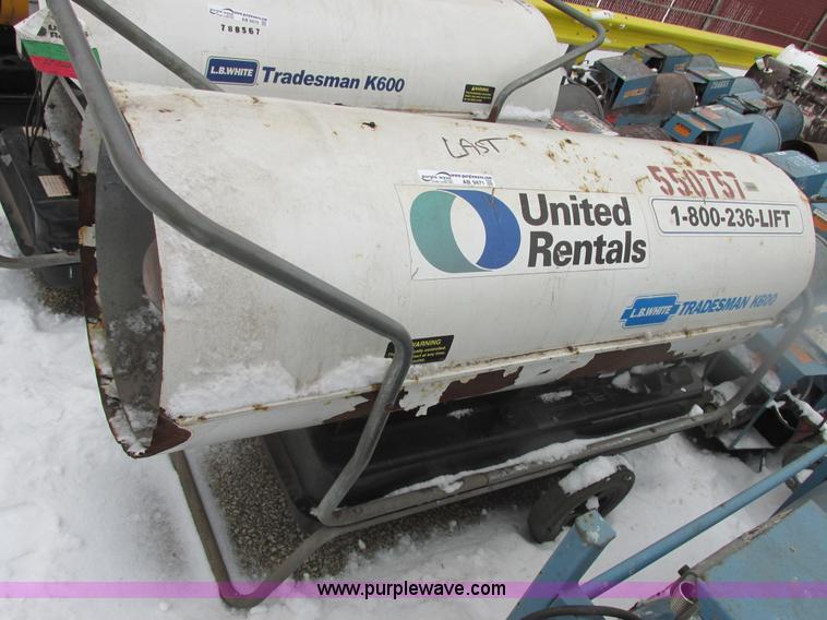 image for item AB9471 LB White K600 kerosene fired heater