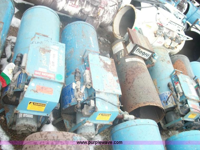 image for item AB9477 (5) Natural gas direct fired heaters