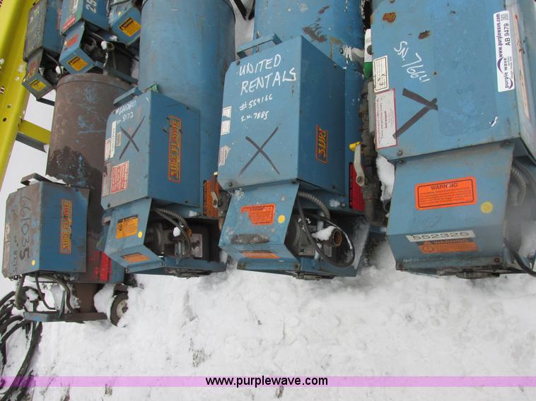 image for item AB9479 (4) Sureflame S405 direct fired natural gas heaters