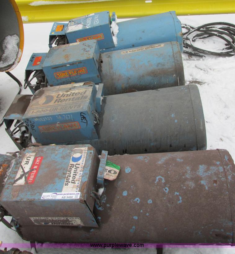 image for item AB9480 (4) Sureflame S405 natural gas direct fired heaters