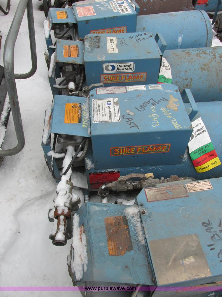 image for item AB9481 (4) Sureflame S405 natural gas direct fired heaters