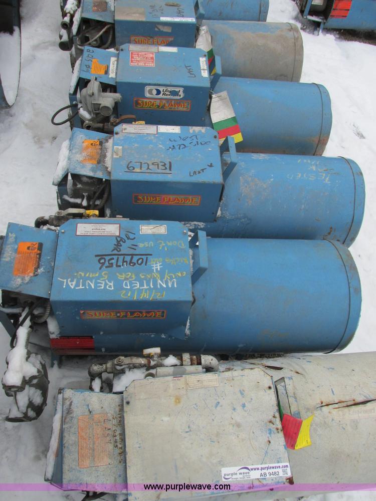 image for item AB9482 (4) natural gas direct fired heaters