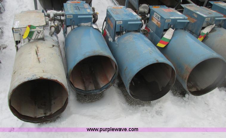 image for item AB9482 (4) natural gas direct fired heaters