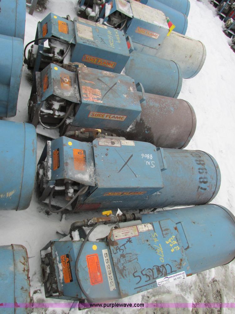 image for item AB9483 (4) natural gas direct fired heaters