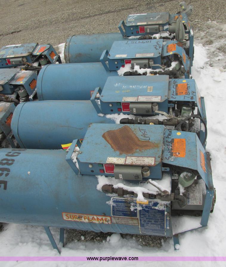 image for item AB9484 (4) natural gas direct fired heaters