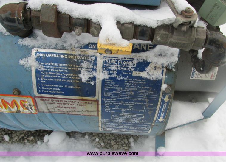 image for item AB9484 (4) natural gas direct fired heaters