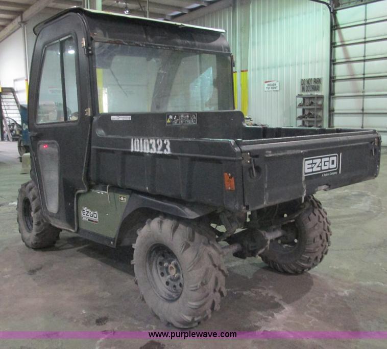 image for item AB9489 2007 E-Z-GO STS 4x4 UTV