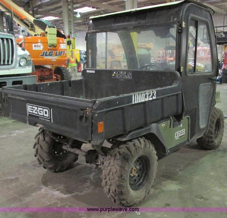 image for item AB9489 2007 E-Z-GO STS 4x4 UTV