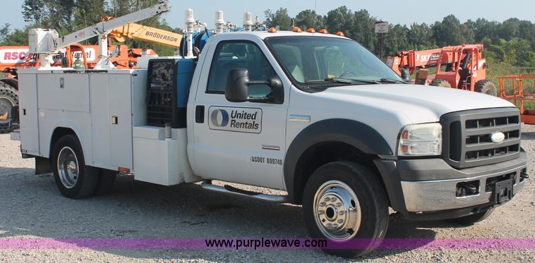 image for item C2789 2005 Ford F450 XL Super Duty service truck