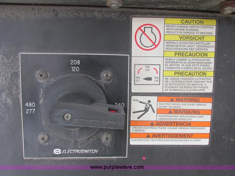 image for item E7088 Wacker G70 generator