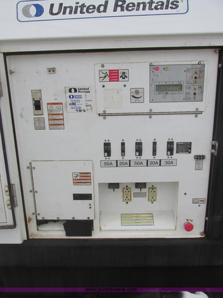 image for item E7088 Wacker G70 generator