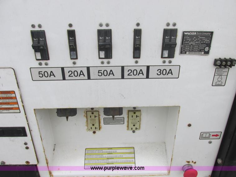 image for item E7088 Wacker G70 generator