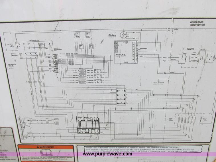 image for item E7088 Wacker G70 generator